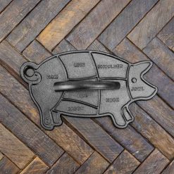 Lodge Heritage Seasoned Cast Iron Pig Press