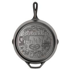Lodge Heritage American Road Trip: 12 Inch Seasoned Cast Iron Skillet, Colorado
