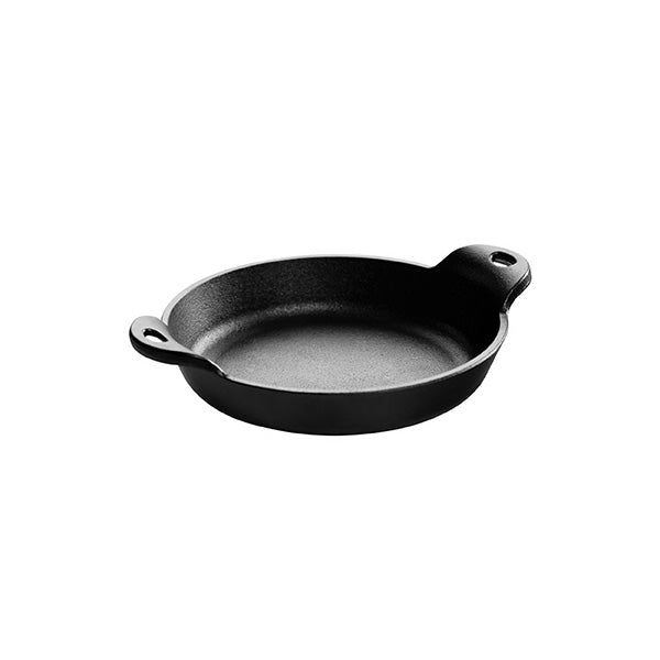 Lodge Heritage Heat-Treated 14 Ounce Round Cast Iron Mini Server