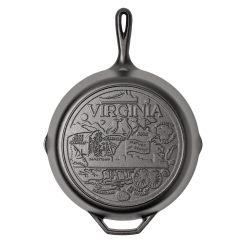 Lodge Heritage American Road Trip: 12 Inch Seasoned Cast Iron Skillet, Virginia