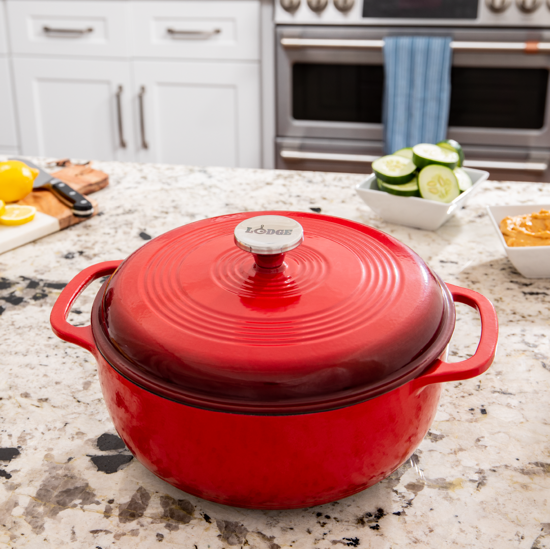 Lodge Heritage Essential Enamel Dutch Oven - Image 237