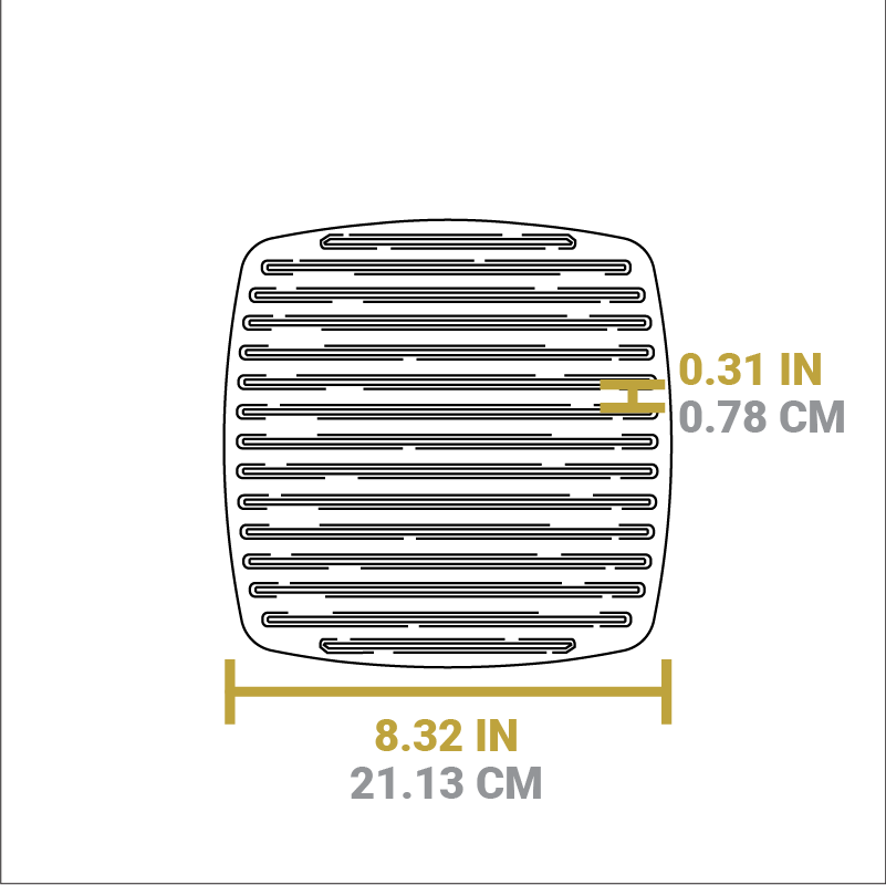 Lodge Heritage Seasoned Cast Iron Panini Press - Image 3