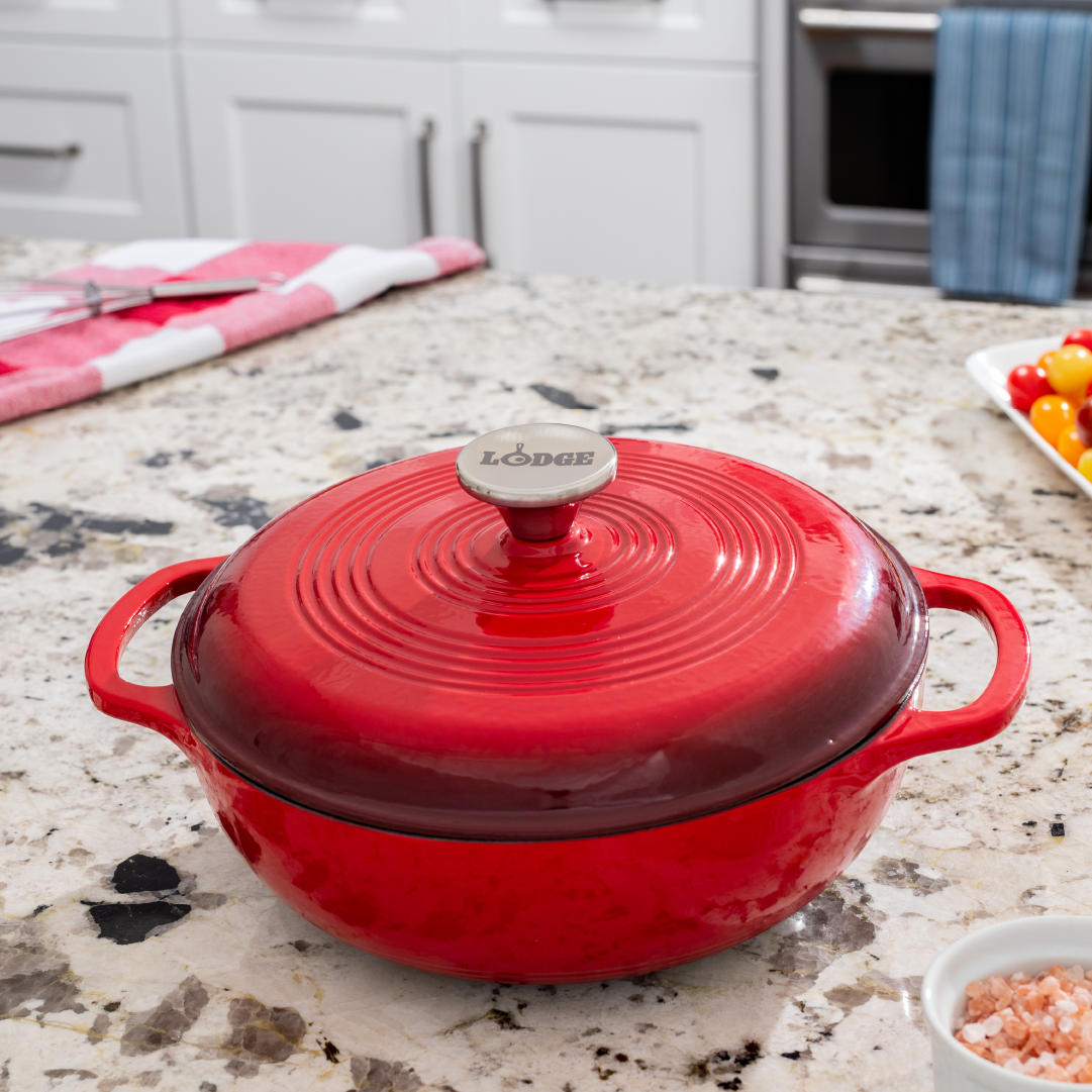Lodge Heritage Essential Enamel Dutch Oven - Image 161