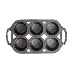 Alternative view of Lodge Heritage Seasoned Cast Iron Muffin Pan