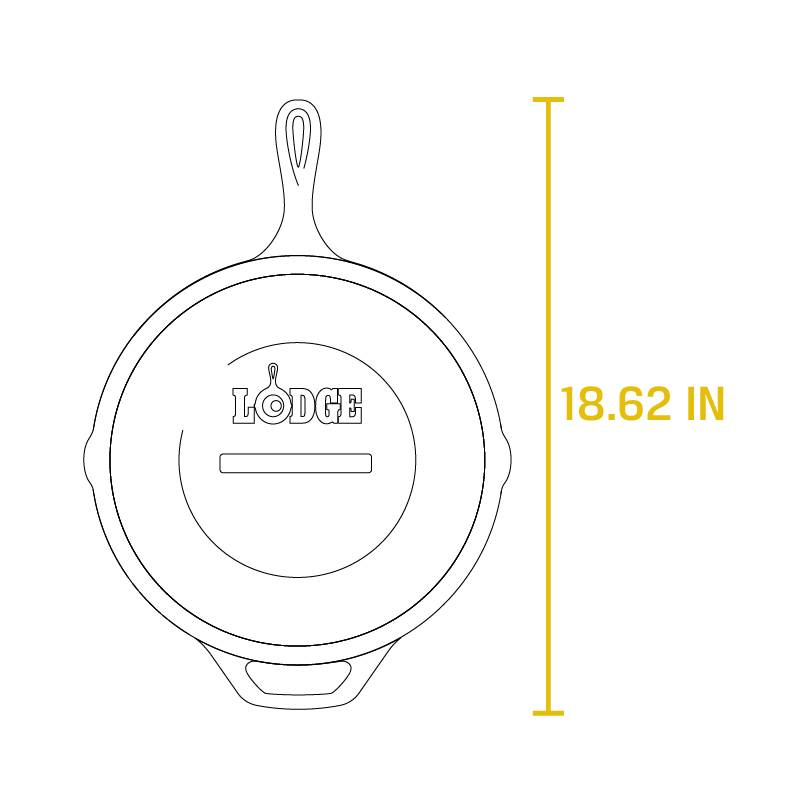 Lodge Heritage Cast Iron Covered Deep Skillet - Image 10