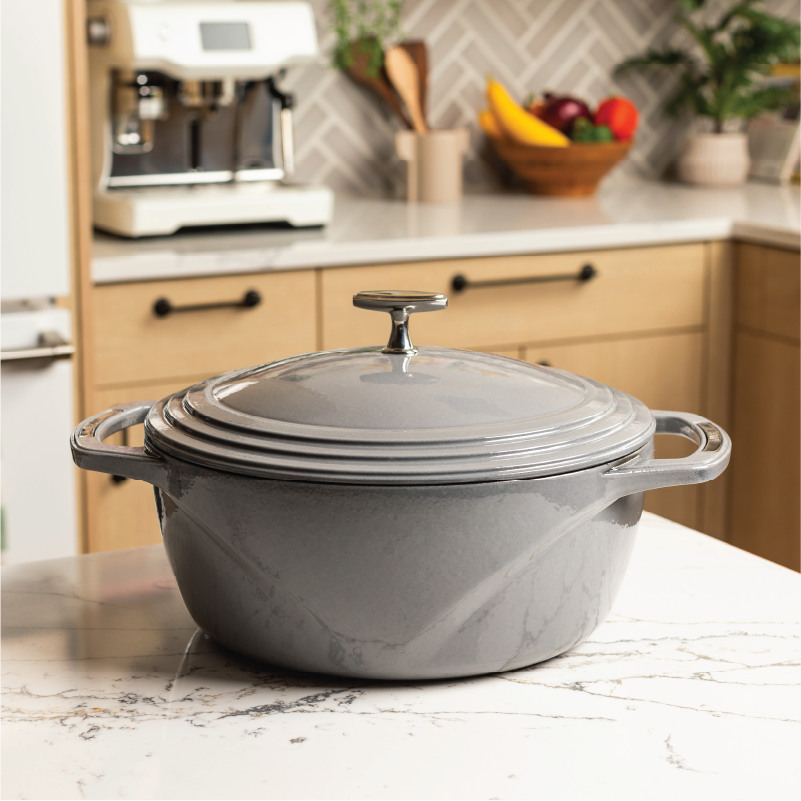 Lodge Heritage USA Enamel™ Cast Iron Dutch Oven - Image 149