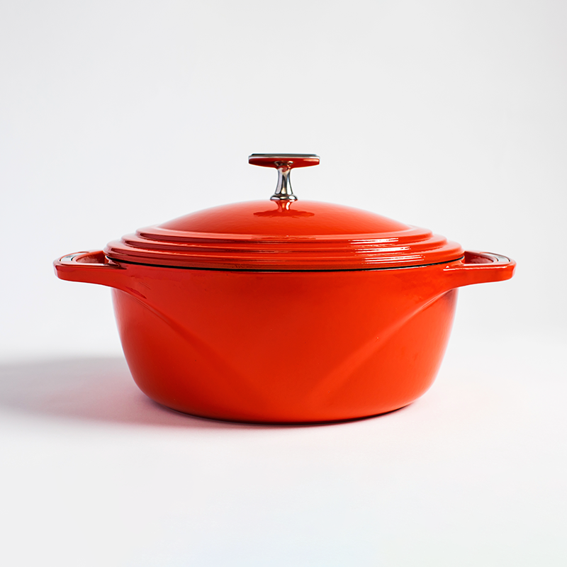 Lodge Heritage USA Enamel™ Cast Iron Dutch Oven - Image 125