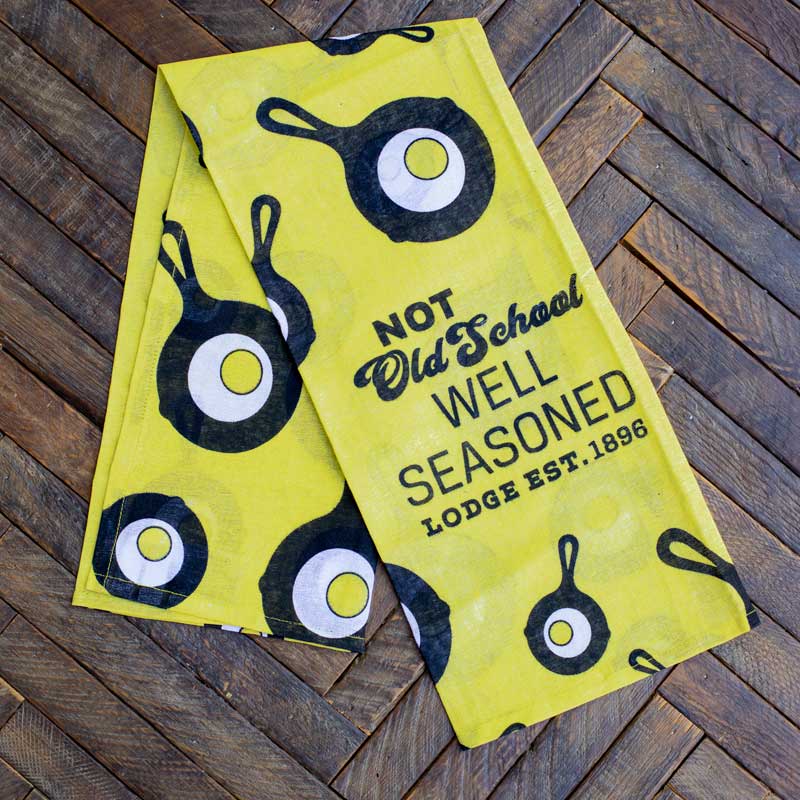 Lodge Heritage Not Old School Well Seasoned Lodge Heritage Dish Towel - Image 5