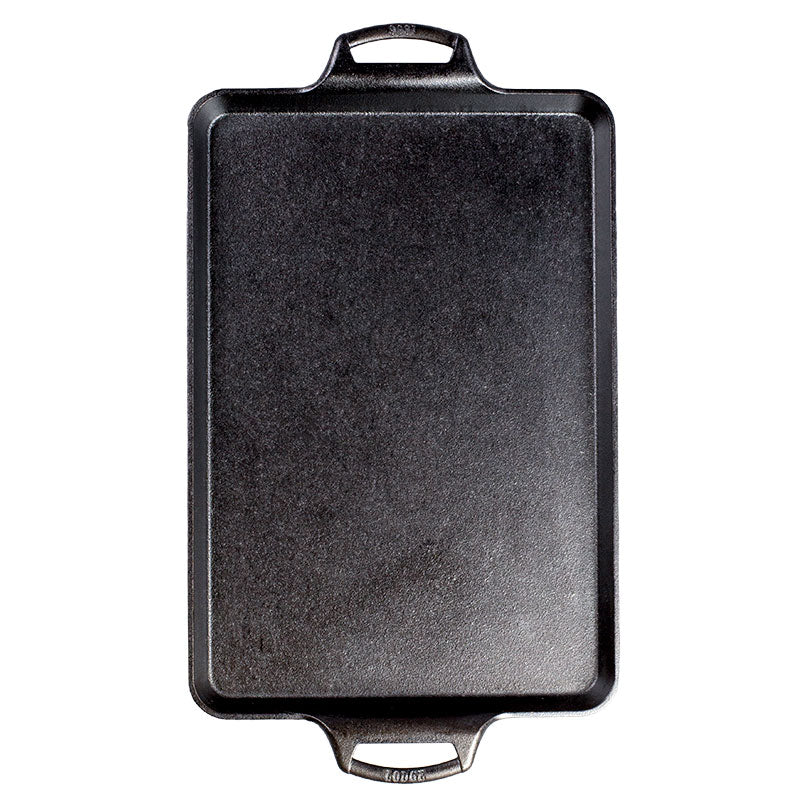 Lodge Heritage 15.5 x 10.5 Inch Seasoned Cast Iron Baking Pan - Image 2