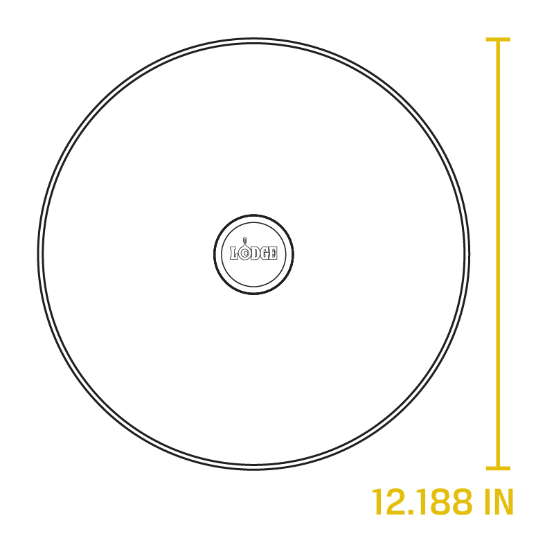 Lodge Heritage Round Glass Lid - Image 20