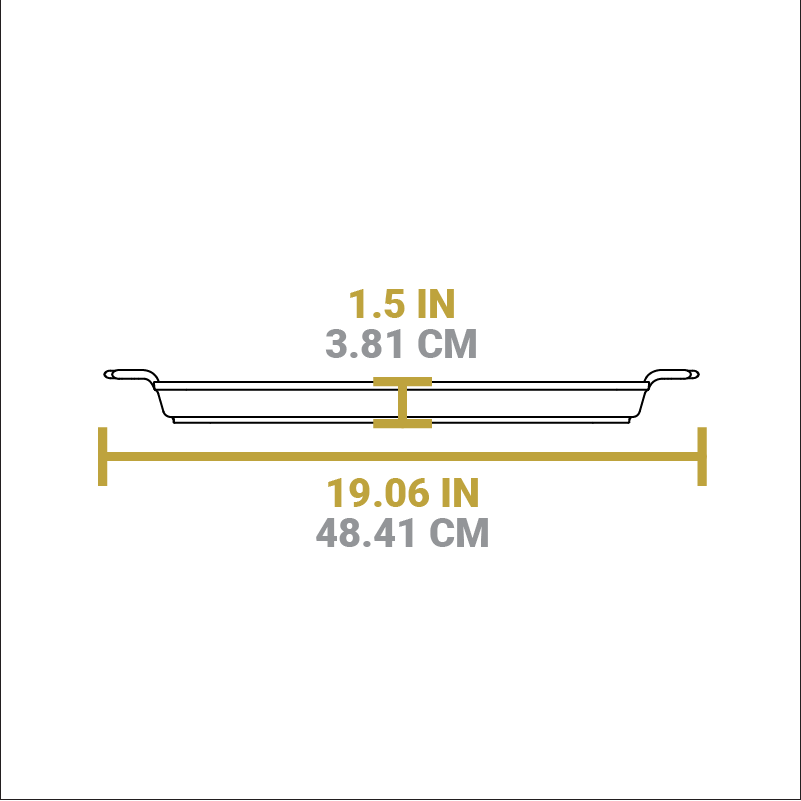 Lodge Heritage 15.5 x 10.5 Inch Seasoned Cast Iron Baking Pan - Image 5