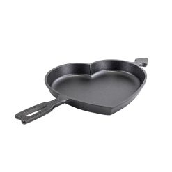 Lodge Heritage Seasoned Cast Iron Heart Skillet
