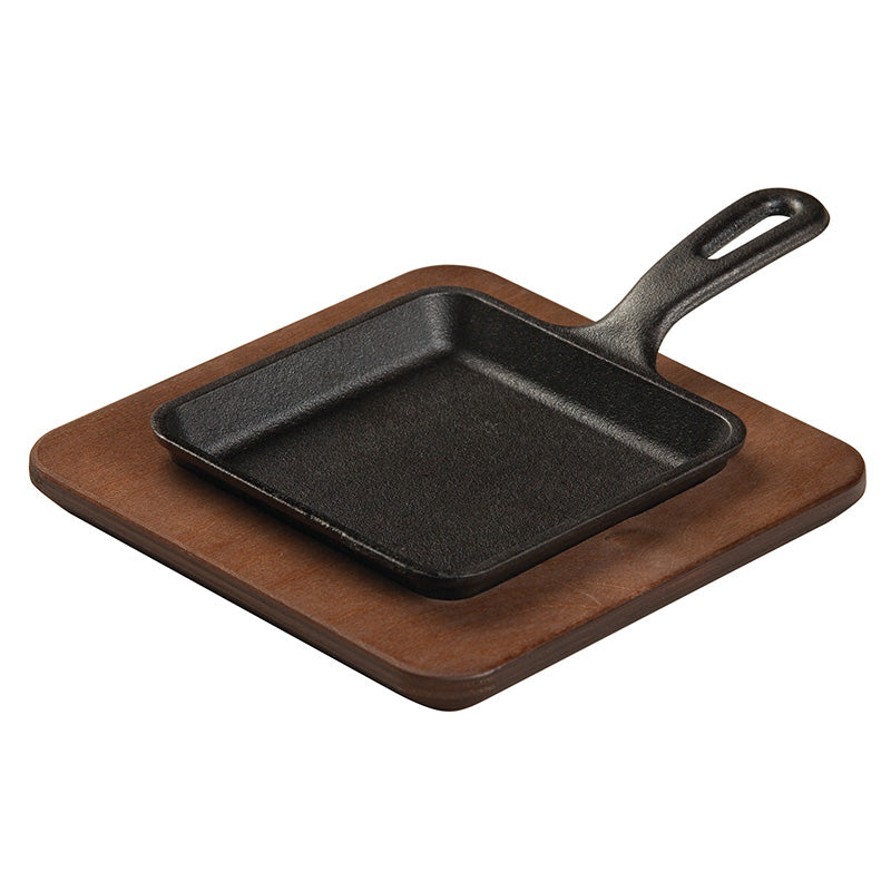 Lodge Heritage 5.5 Square Walnut Wood Underliner - Image 2