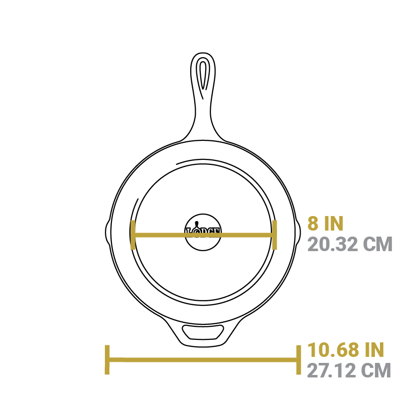 Lodge Heritage Lodge Heritage 10.25 Inch Seasoned Cast Iron Cardinal Skillet - Image 6