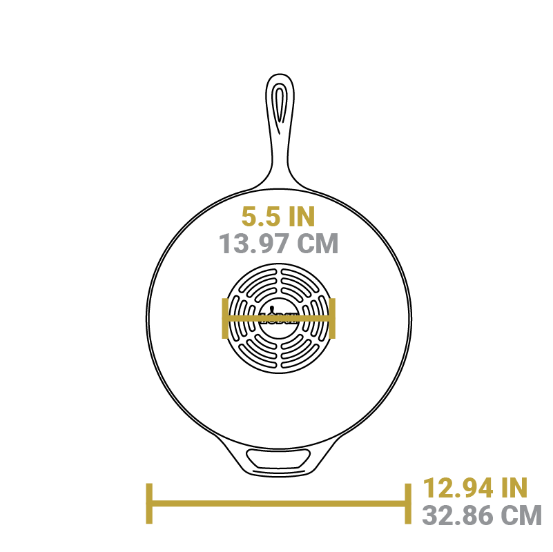 Lodge Heritage Chef Collection 12.5 Inch Wok - Image 7