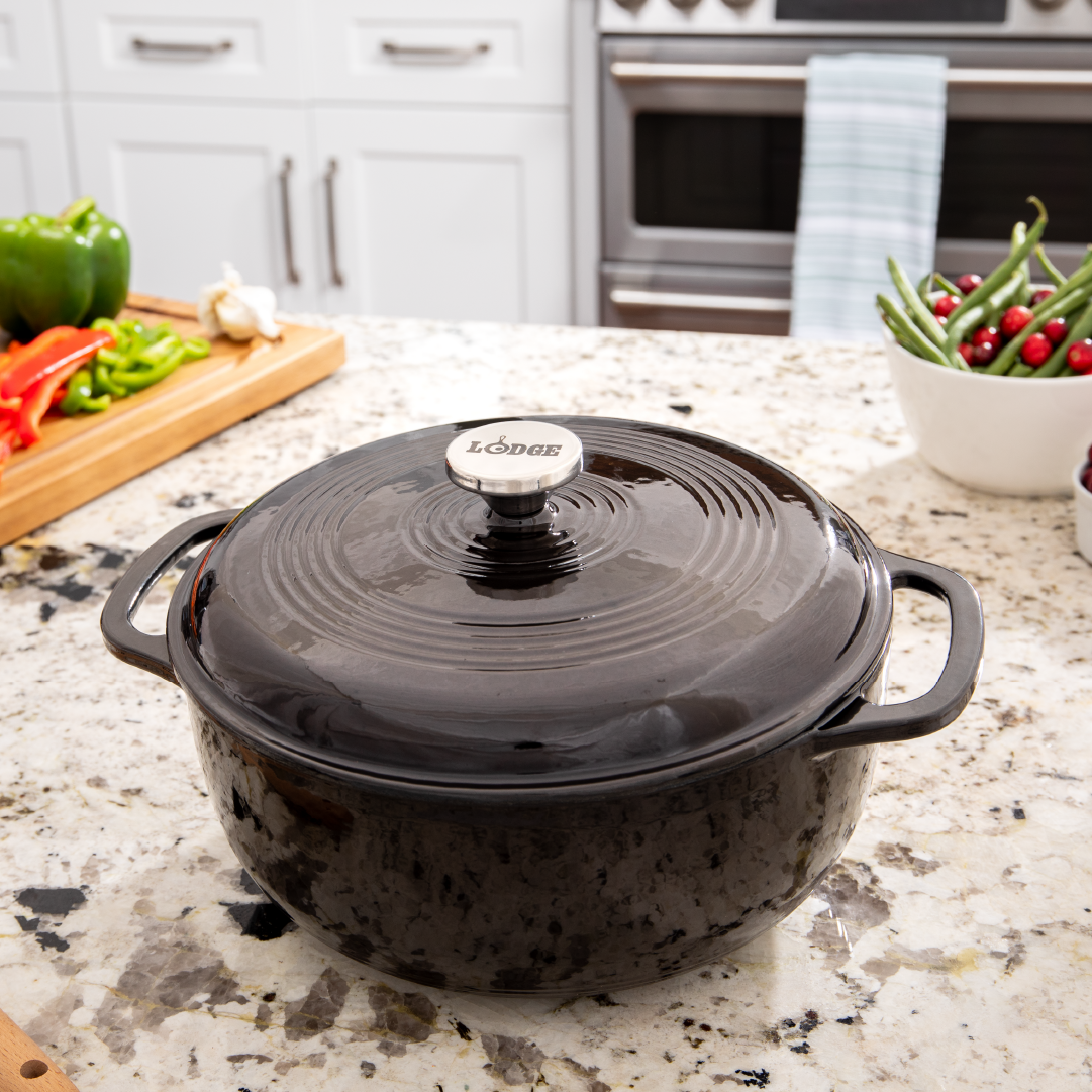 Lodge Heritage Essential Enamel Dutch Oven - Image 46