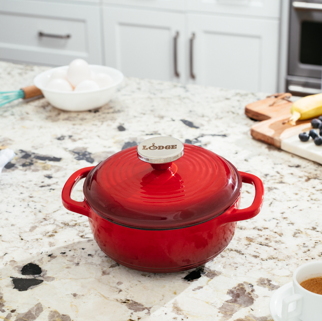 Lodge Heritage Essential Enamel Dutch Oven - Image 207