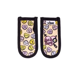 Alternative view of Lodge Heritage Conversation Heart Handle Holders, Set of Two