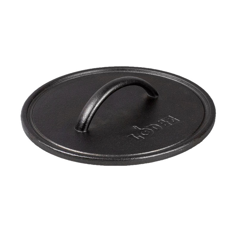 Lodge Heritage Seasoned Cast Iron Round Grill Press - Image 8