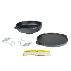 Lodge Heritage 14 Inch Cast Iron Cook-It-All
