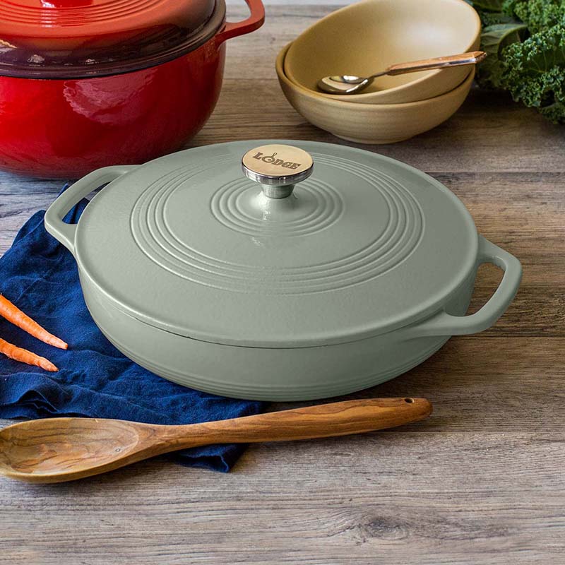 Lodge Heritage Essential Enamel Braiser - Image 15