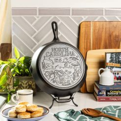 Alternative view of Lodge Heritage American Road Trip: 12 Inch Seasoned Cast Iron Skillet, North Carolina