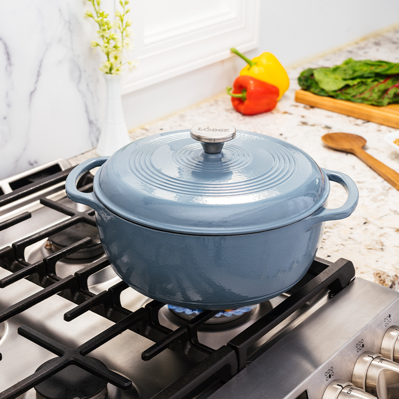 Lodge Heritage Essential Enamel Dutch Oven - Image 47