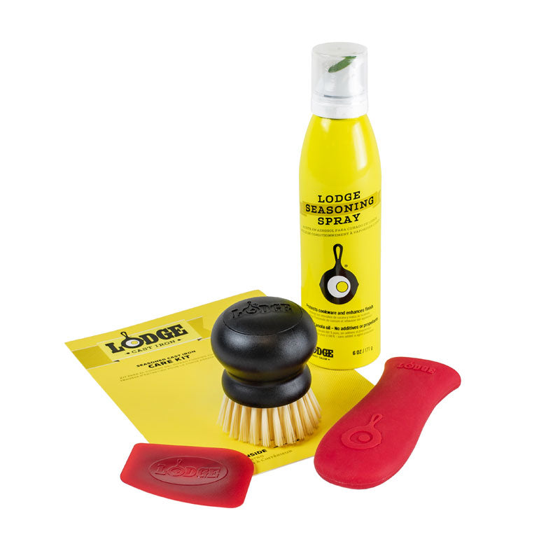 Lodge Heritage Seasoned Cast Iron Care Kit