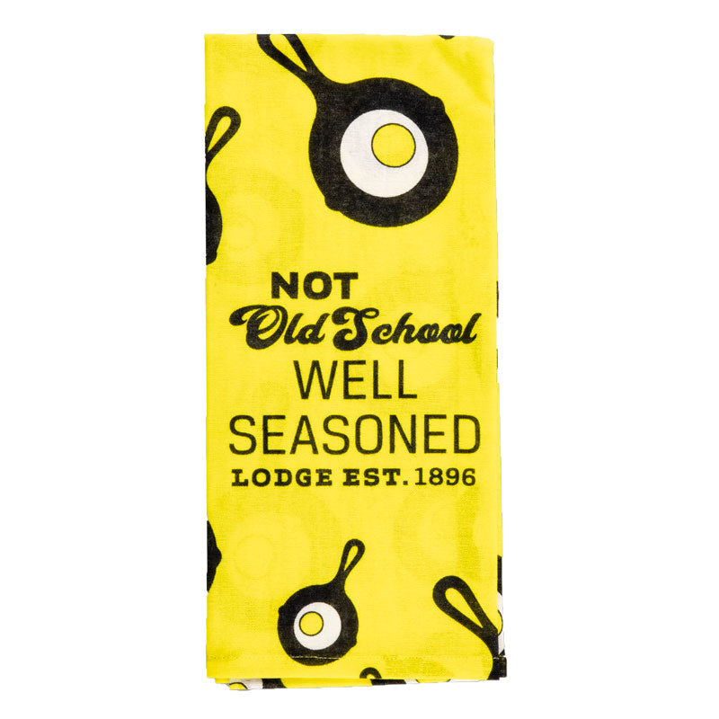 Lodge Heritage Not Old School Well Seasoned Lodge Heritage Dish Towel