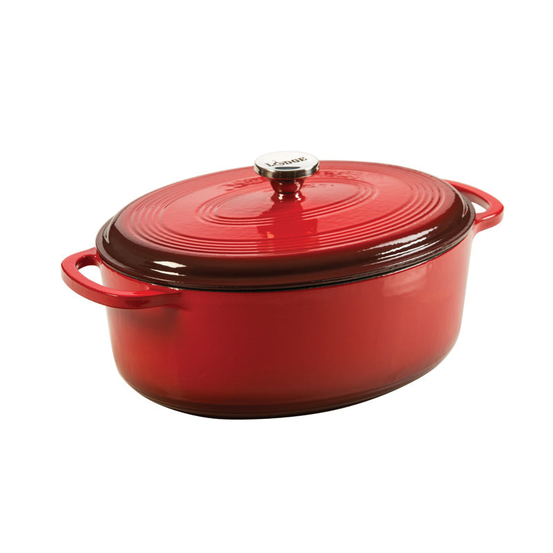 Lodge Heritage Essential Enamel Oval Dutch Oven - Image 6