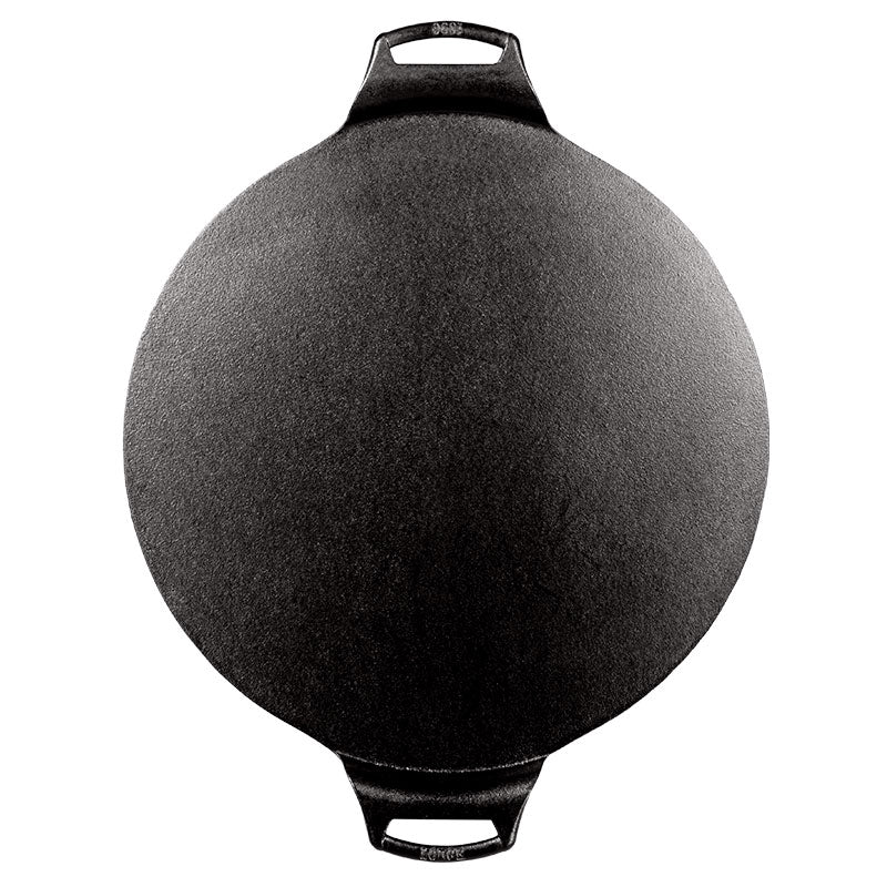 Lodge Heritage 15 Inch Seasoned Cast Iron Pizza Pan - Image 2