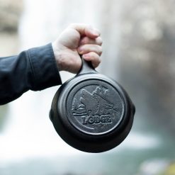 Lodge Heritage Wildlife Series™ 6.5 Inch Cast Iron Wolf Skillet