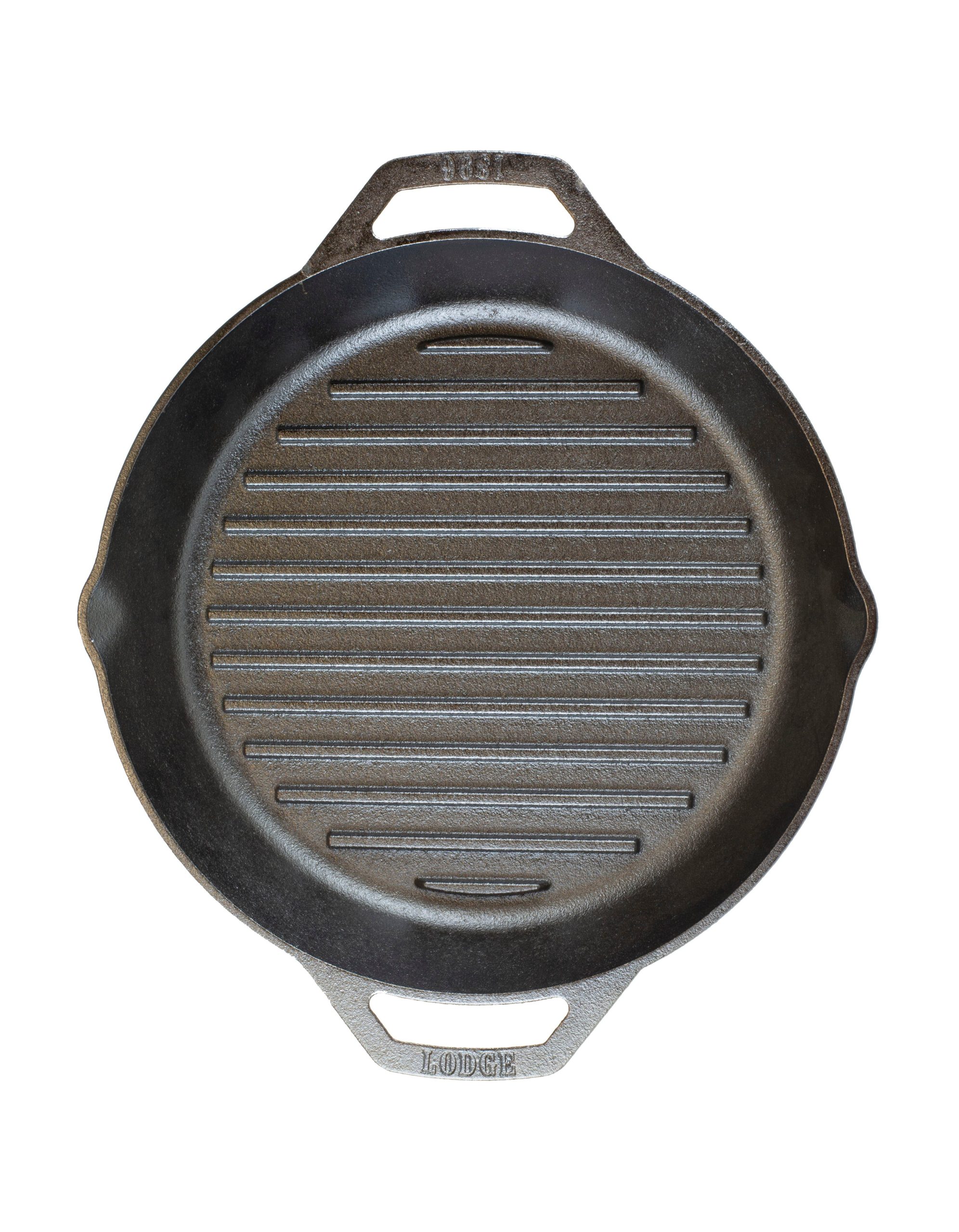 Lodge Heritage Dual Handle Cast Iron Grill Pan - Image 5