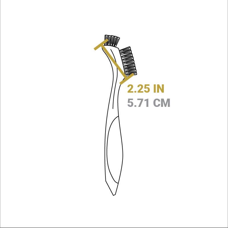 Lodge Heritage Corner & Groove Brush - Image 9