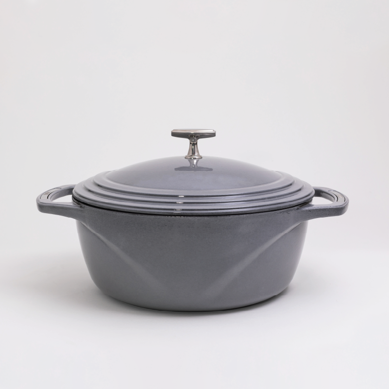 Lodge Heritage USA Enamel™ Cast Iron Dutch Oven - Image 2