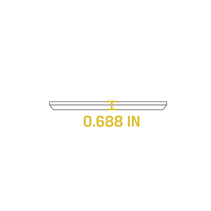 Lodge Heritage Round Wood Underliner - Image 8