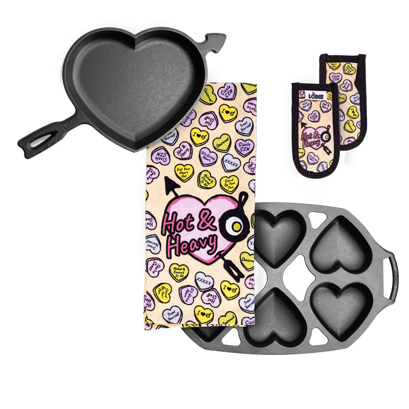 Lodge Heritage The Sweetheart Pan Set