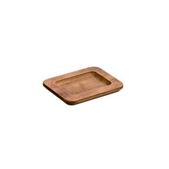 Lodge Heritage 10 Ounce Rectangular Walnut Wood Underliner