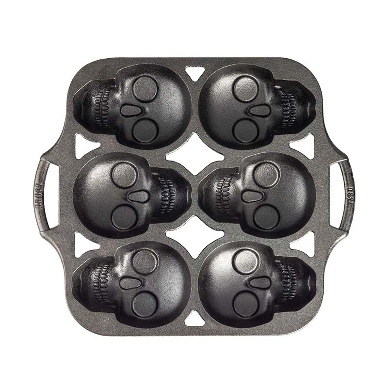 Lodge Heritage Skull Mini Cake Pan - Image 10