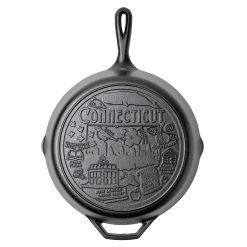 Lodge Heritage American Road Trip: 12 Inch Seasoned Cast Iron Skillet, Connecticut