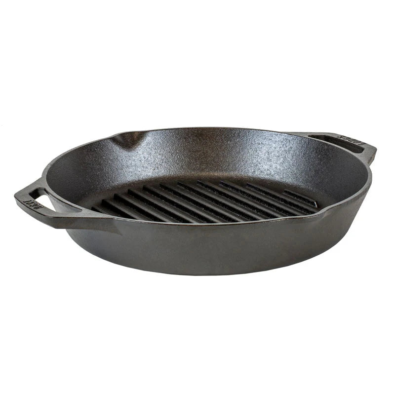 Lodge Heritage Dual Handle Cast Iron Grill Pan - Image 10