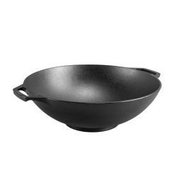 Alternative view of Lodge Heritage 14 Inch Seasoned Cast Iron Wok