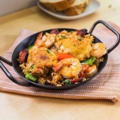 Alternative view of Lodge Heritage Carbon Steel Dual Handle Pan
