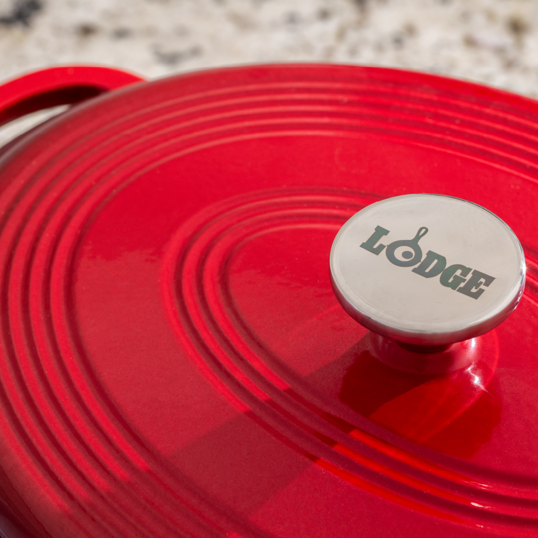Lodge Heritage Essential Enamel Oval Dutch Oven - Image 7