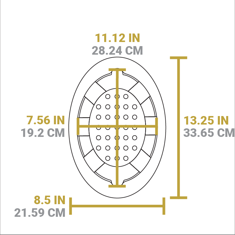 Lodge Heritage Oval Silicone Underliner - Image 3