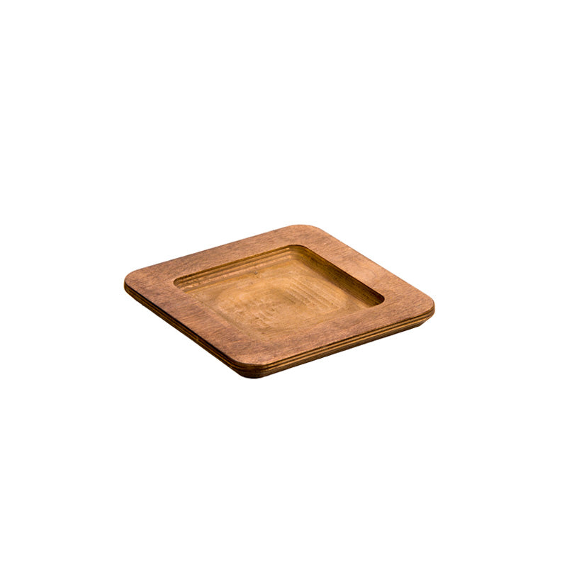 Lodge Heritage 5.5 Square Walnut Wood Underliner