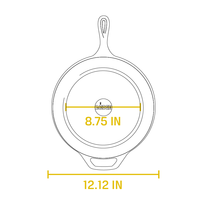 Lodge Heritage Cast Iron Covered Deep Skillet - Image 7