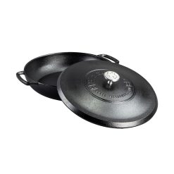 Alternative view of Lodge Heritage Blacklock 4 Quart Lightweight Cast Iron Braiser