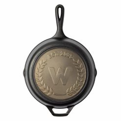 Lodge Heritage Custom Engraved Monogram Skillet