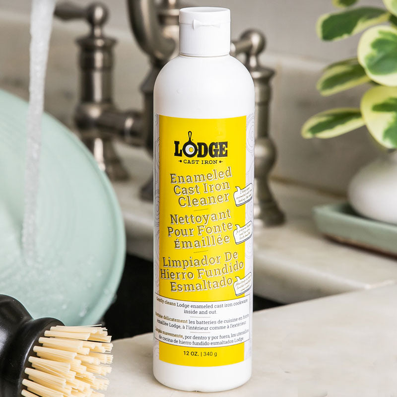 Lodge Heritage Enameled Cast Iron Cleaner - Image 2